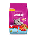 Ração Whiskas Gatos Adultos Castrados Carne 900 g