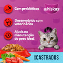 Ração Whiskas Gatos Adultos Castrados Carne 900 g