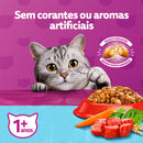 Ração Whiskas Gatos Adultos Castrados Carne 900 g