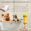 Máquina de Espuma Banho Pet Duck