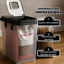 Container Porta Ração 15KG + Pá Dosadora Com 35 Litros