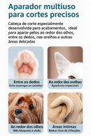 Aparador de Pelos com LED Pet Fox