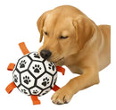 Brinquedo Bola Futebol Pet Cachorro Cão Mordedor C/ Alças