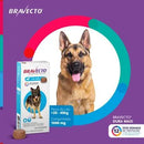 Antipulgas e Carrapatos Bravecto 20 a 40 kg Cães 1000mg 1 comprimido