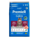 Ração Premier Ambientes Internos Gatos Adultos Pelos Longos Frango 500 g até 7,5 kg