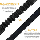 Cinto de Segurança SeguraPet 2 em 1 (Fivela Padrão + Gancho ISOFIX)