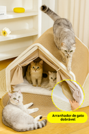 Casinha Pet Com Arranhador Sisal Pet Nature